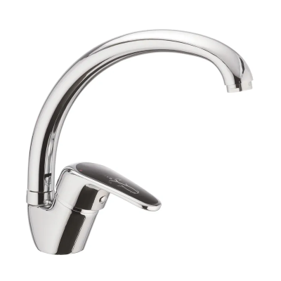 Змішувач для кухні CRON MAGIC 777 (чорна ручка) (CR0115) Змішувач для кухні CRON MAGIC 777 (чорна ручка) (CR0115)