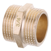 Ніпель 3/4 '' Koer WM.N08.WN без нікелю (KR2991) Ніпель 3/4 '' Koer WM.N08.WN без нікелю (KR2991)