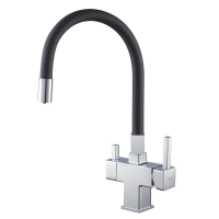 Змішувач для кухні Koer KB-72023-01 з виходом для питної води (KR5008) Змішувач для кухні Koer KB-72023-01 з виходом для питної води (KR5008)