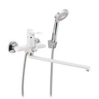 Змішувач для ванни Mixxus Dallas 006 білий (MX0028) Змішувач для ванни Mixxus Dallas 006 білий (MX0028)