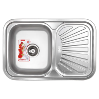 Мийка кухонна Zerix Z7549-08-180E (Satin) (ZX1606) Мийка кухонна Zerix Z7549-08-180E (Satin) (ZX1606)