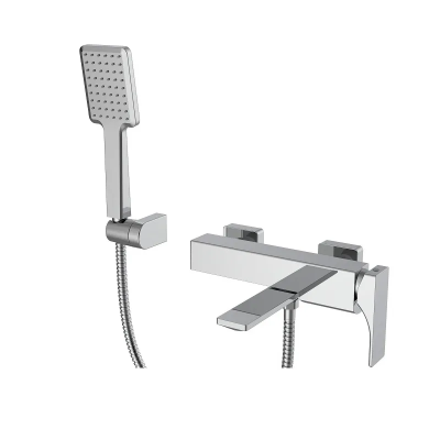 Змішувач для ванни з коротким виливом Koer KB-41010-01 (Колір хром) (KR3484) Змішувач для ванни з коротким виливом Koer KB-41010-01 (Колір хром) (KR3484)