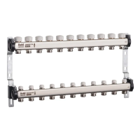 Колектор з термостатичними та запірними клапанами Roho R805-11 - 1 Колектор з термостатичними та запірними клапанами Roho R805-11 - 1