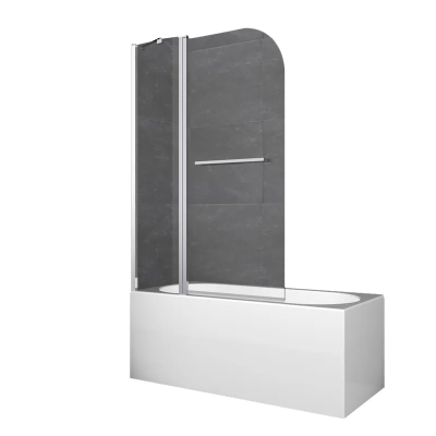 Шторки скляні на ванну Koer SR BS04-95x140-TR-01 прозоре скло 6мм, хром (KR5403) Шторки скляні на ванну Koer SR BS04-95x140-TR-01 прозоре скло 6мм, хром (KR5403)