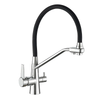 Кухонний змішувач на дві води Mixxus Premium Velis 021 Reflector Black (MI5928) Кухонний змішувач на дві води Mixxus Premium Velis 021 Reflector Black (MI5928)