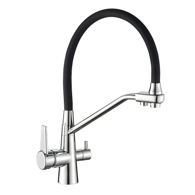 Кухонний змішувач на дві води Mixxus Premium Velis 021 Reflector Black (MI5928) Кухонний змішувач на дві води Mixxus Premium Velis 021 Reflector Black (MI5928)