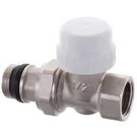 Кран термостатичний прямий 1/2