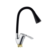 Змішувач для кухні з силіконовим виливом Champion YUB 011-181 (Nut) Refl.Black (MI6421) Змішувач для кухні з силіконовим виливом Champion YUB 011-181 (Nut) Refl.Black (MI6421)