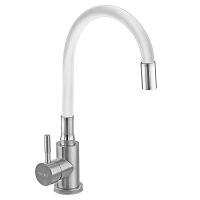 Змішувач для кухні Armata SUS-011 REFL.WHITE з силіконовим виливом, з нержавіючої сталі (CH6562) Змішувач для кухні Armata SUS-011 REFL.WHITE з силіконовим виливом, з нержавіючої сталі (CH6562)