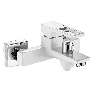 Змішувач для ванни Mixxus Premium DANTE 009 EURO White-Chrome (MI6795)