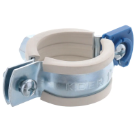 Хомут трубний оцинкований Koer KCB.10.G 1 Хомут трубний оцинкований Koer KCB.10.G 1