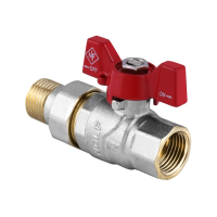 Кран кульовий з американкою 1/2