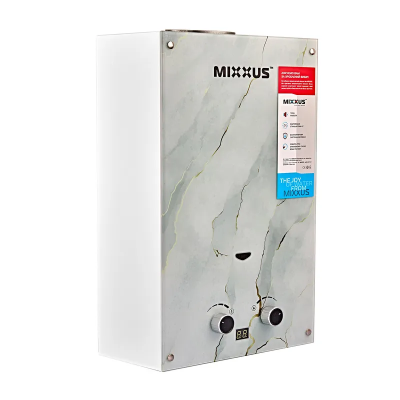 Газова колонка MIXXUS GWH-0510 BASIC GLASS димохідна 10 л/хв (панель зі скла з малюнком) (WH0026) Газова колонка MIXXUS GWH-0510 BASIC GLASS димохідна 10 л/хв (панель зі скла з малюнком) (WH0026)