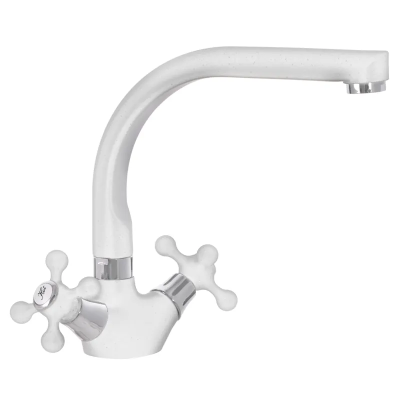 Кухонний змішувач білий Mixxus Color 273 (MI2760) Кухонний змішувач білий Mixxus Color 273 (MI2760)