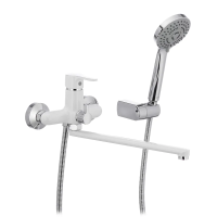 Змішувач для ванни Ibergrif Square M13122W (IB0035) Змішувач для ванни Ibergrif Square M13122W (IB0035)