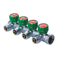 Колектор вентильний з фитингом Koer KR.1122-4 1 Колектор вентильний з фитингом Koer KR.1122-4 1