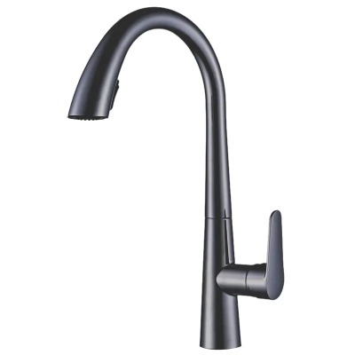 Змішувач для кухні з висувним виливом Mixxus Premium WARTA 014 GRAPHITE (MI6957) Змішувач для кухні з висувним виливом Mixxus Premium WARTA 014 GRAPHITE (MI6957)