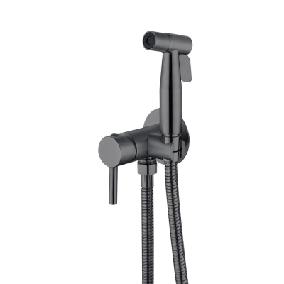 Змішувач для гігієнічного душу Mixxus SUS-333 Graphite (з лійкою) з нерж.сталі SUS304 (MI6565) Змішувач для гігієнічного душу Mixxus SUS-333 Graphite (з лійкою) з нерж.сталі SUS304 (MI6565)