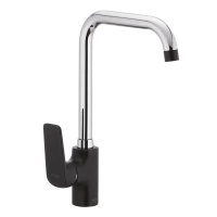 Кухонний змішувач чорний Mixxus Oregon 014-G (MX0009) Кухонний змішувач чорний Mixxus Oregon 014-G (MX0009)