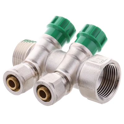 Колектор вентильний з фитингом Koer KR.1124-2 1 Колектор вентильний з фитингом Koer KR.1124-2 1