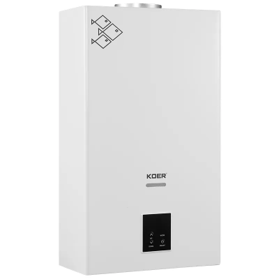 Газова колонка KOER KWH.G0210 WHITE димохідна з модуляцієй 10 л/хв, колір білий (KR5556) Газова колонка KOER KWH.G0210 WHITE димохідна з модуляцієй 10 л/хв, колір білий (KR5556)