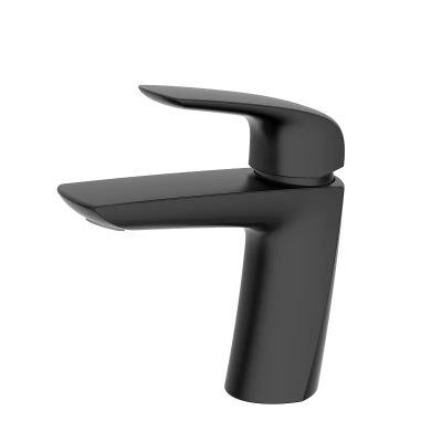 Змішувач для умивальника Koer KB-10008-05 (Колір чорний) (KR3471) Змішувач для умивальника Koer KB-10008-05 (Колір чорний) (KR3471)