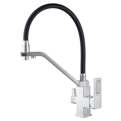 Змішувач для кухні Koer KB-72009-01 з виходом для питної води (KR5006) Змішувач для кухні Koer KB-72009-01 з виходом для питної води (KR5006)