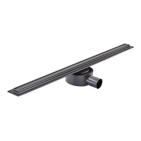 Душовий трап з нерж. сталі SUS304 Mixxus Drain-05-70-Slim Black (30x700 мм) (Чорний) (MI6170) Душовий трап з нерж. сталі SUS304 Mixxus Drain-05-70-Slim Black (30x700 мм) (Чорний) (MI6170)