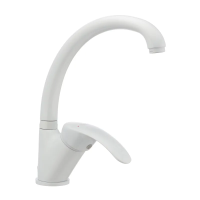 Змішувач для кухні Haiba Mars 777 білий (HB0275) Змішувач для кухні Haiba Mars 777 білий (HB0275)