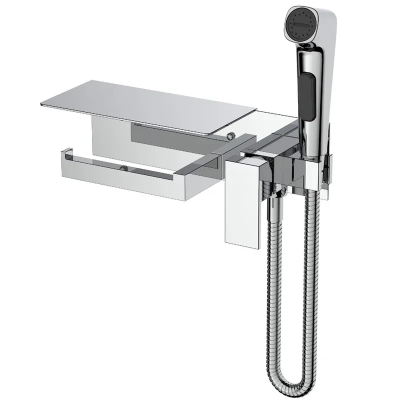 Змішувач для гігієнічного душу Mixxus Premium MARK 069 з тримачем для туалетного паперу (MI6786) Змішувач для гігієнічного душу Mixxus Premium MARK 069 з тримачем для туалетного паперу (MI6786)