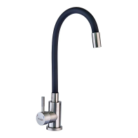 Змішувач для кухні із силіконовим виливом Champion SUS-011 Refl.Black (нерж. сталь) (CH0332) Змішувач для кухні із силіконовим виливом Champion SUS-011 Refl.Black (нерж. сталь) (CH0332)