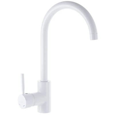 Змішувач для кухні Haiba HANS 011 білий (HB0165) Змішувач для кухні Haiba HANS 011 білий (HB0165)