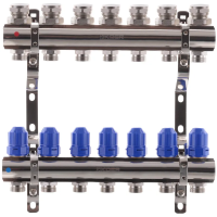 Колекторний блок з термостатичними клапанами Koer KR.1100-07 1 Колекторний блок з термостатичними клапанами Koer KR.1100-07 1