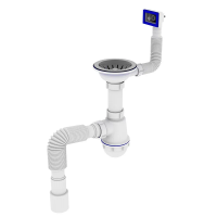 Сифон для кухні Zerix SK-02-A 3 1/2 Сифон для кухні Zerix SK-02-A 3 1/2