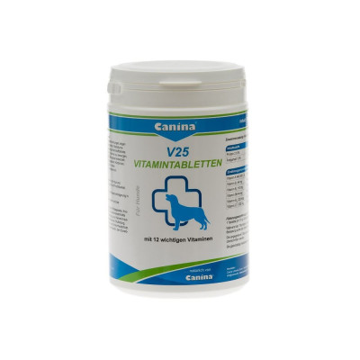 Вітамінний комплекс Canina V25 Vitamintabletten для собак 700 г 210 табл.