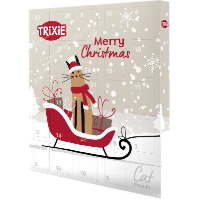 Адвент-календар Trixie PREMIO Cat Merry Christmas для котів асорті 30х34х3,5 см 24 комірки Адвент-календар Trixie PREMIO Cat Merry Christmas для котів асорті 30х34х3,5 см 24 комірки