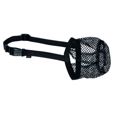 Намордник Trixie для захисту від отрут для собак L чорний Намордник Trixie для захисту від отрут для собак L чорний