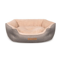 Лежак Pet Fashion BRIG для собак кавовий, 58*48*20 Лежак Pet Fashion BRIG для собак кавовий, 58*48*20