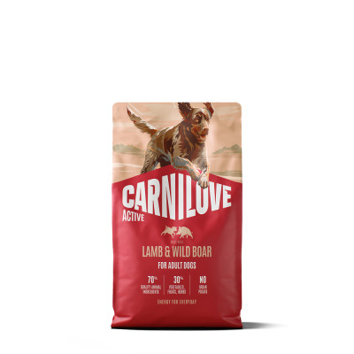 Корм сухий Carnilove Active Lamb & Wild Boar для собак ягня і дикий кабан 4 кг