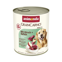 Корм GranCarno Adult Deer with Apple консервований д/соб з олениною і яблуком 800 г арт. 82484 Корм GranCarno Adult Deer with Apple консервований д/соб з олениною і яблуком 800 г арт. 82484