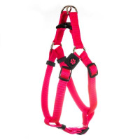 Шлея GimDog Harlem X для собак, нейлон, рожева, 1,5х45-63 см Шлея GimDog Harlem X для собак, нейлон, рожева, 1,5х45-63 см