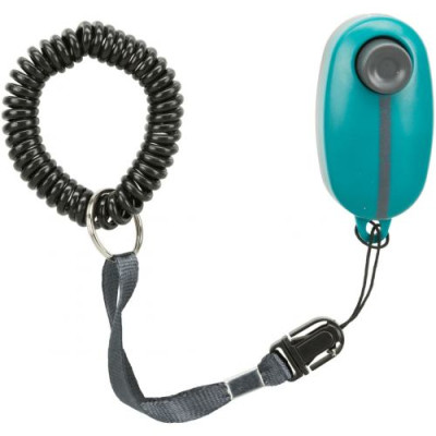 Брелок-клікер Trixie Soft для собак, з кнопкою та пружинним браслетом Брелок-клікер Trixie Soft для собак, з кнопкою та пружинним браслетом