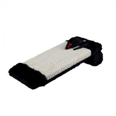 Дряпка-дошка Trixie для котів, з валиком, 15х35 см (чорна) Дряпка-дошка Trixie для котів, з валиком, 15х35 см (чорна)