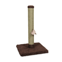 Дряпка Priroda Teddy стовпчик для котів 32×32×53 см