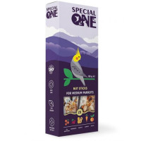 Палички Speciаl One «Горіхові» для середніх папуг, 90 г Палички Speciаl One «Горіхові» для середніх папуг, 90 г