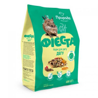 Корм Природа Фієста «Дегу» для дегу та інших домашніх гризунів, 600 г Корм Природа Фієста «Дегу» для дегу та інших домашніх гризунів, 600 г