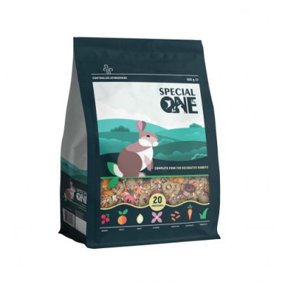 Повнораціонний корм Speciаl One для декоративних кроликів, 500 г Повнораціонний корм Speciаl One для декоративних кроликів, 500 г