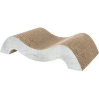 Дряпка Trixie Хвиля XXL для котів, картон, 64х14х37 см (сіра) Дряпка Trixie Хвиля XXL для котів, картон, 64х14х37 см (сіра)