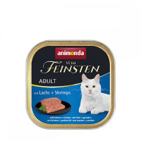 Корм вологий Vom Feinsten Adult with Salmon Shrimps для котів з лососем і креветками 100 г