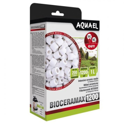 Вкладиш Aquael до фільтру BioCera Max Ultrapro 1200, керамічний, 1 л Вкладиш Aquael до фільтру BioCera Max Ultrapro 1200, керамічний, 1 л